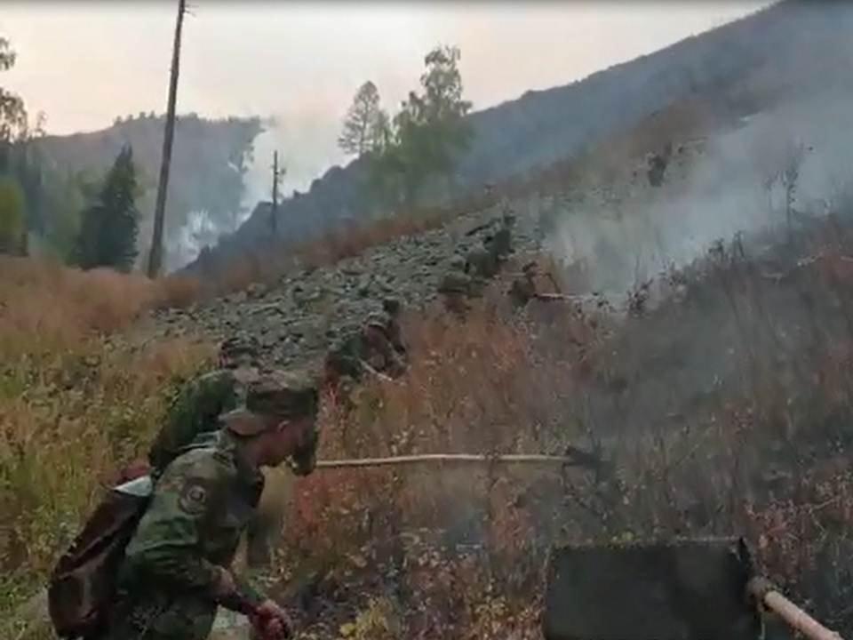 О пожарной ситуации в ВКО на 12 сентября, основная часть пожаров локализована