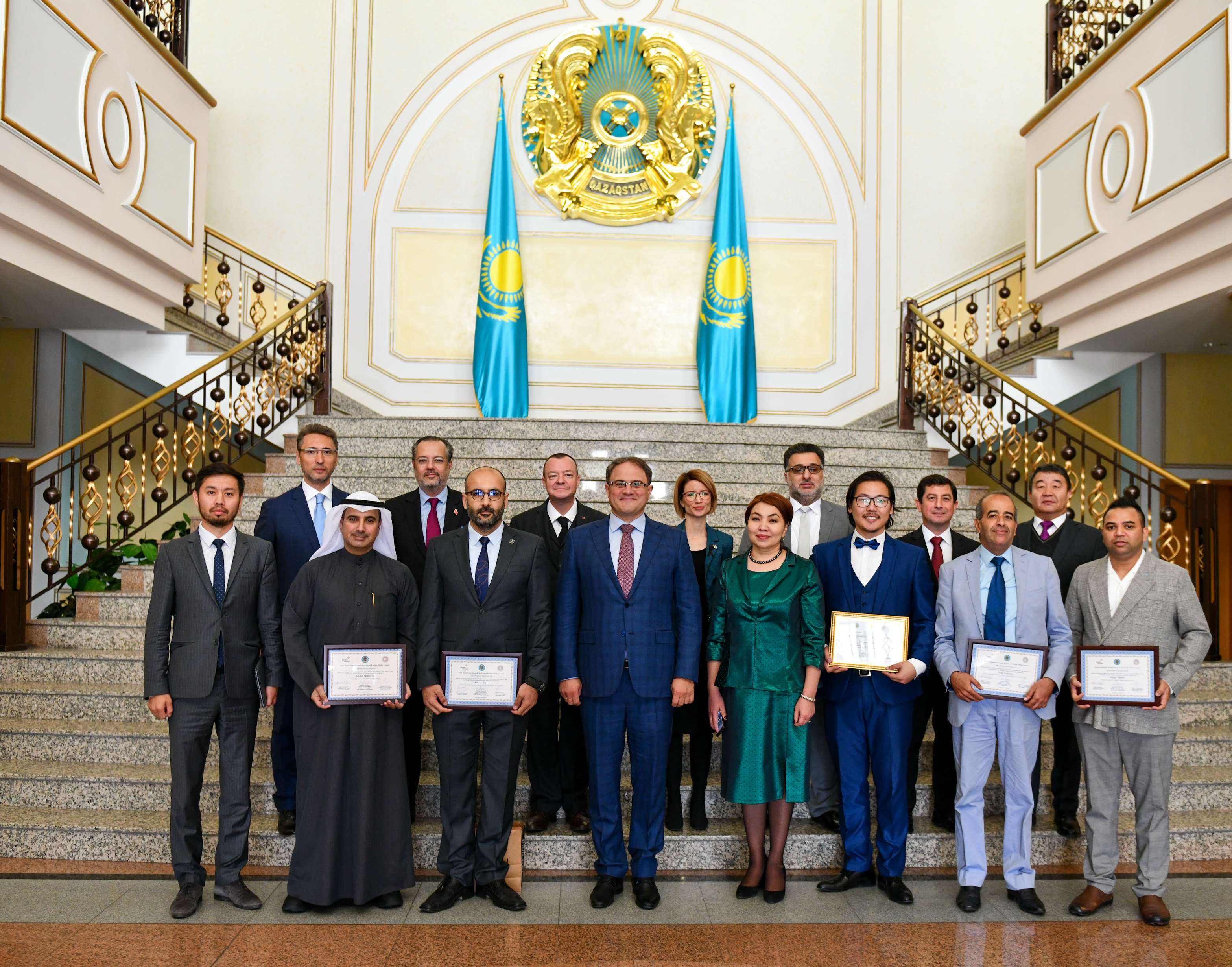Winners of the contest “New Kazakhstan through the eyes of foreign media” awarded at the Foreign Ministry   