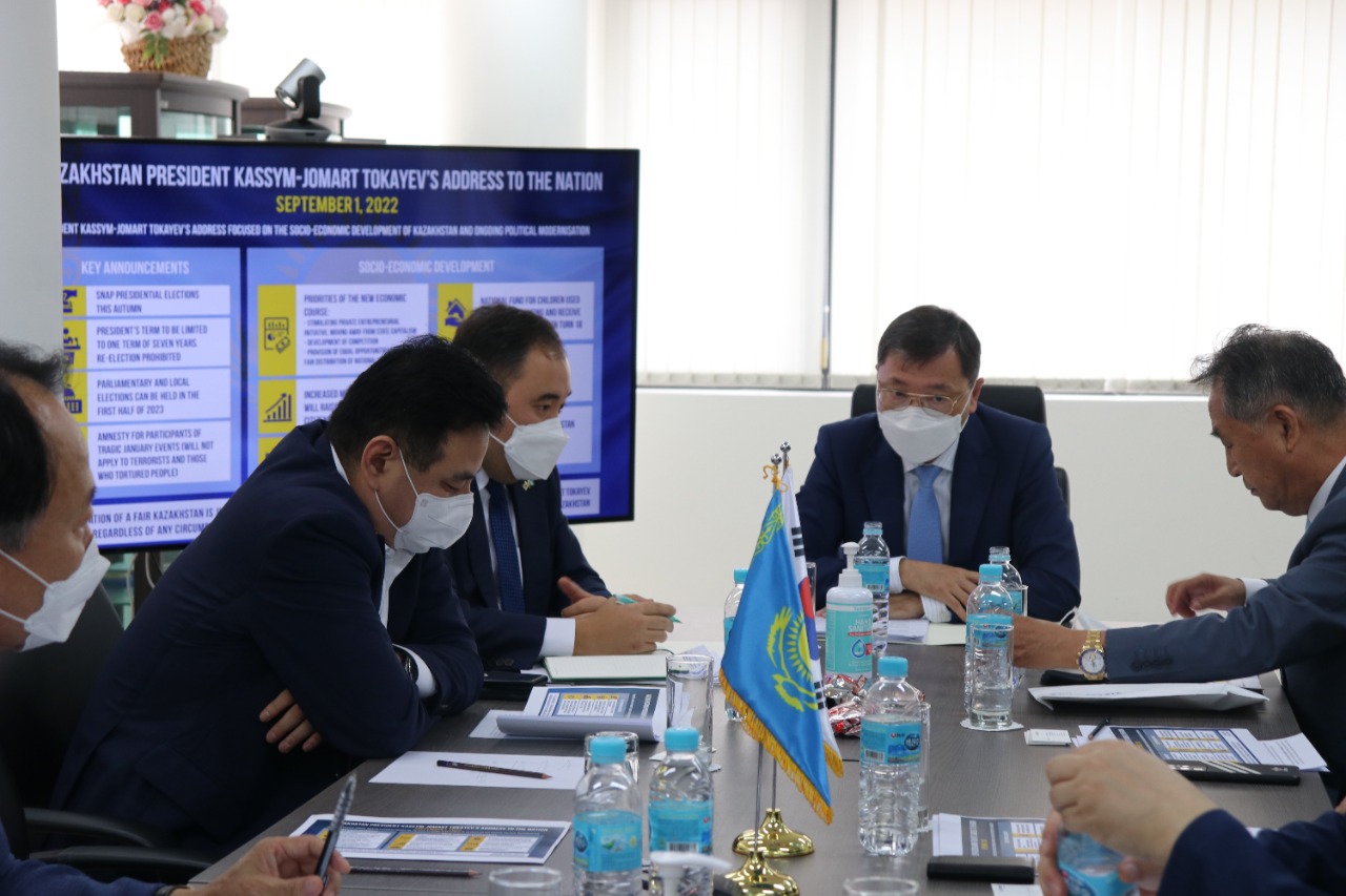 South Korean experts highly appreciated the processes of political and economic modernization of Kazakhstan