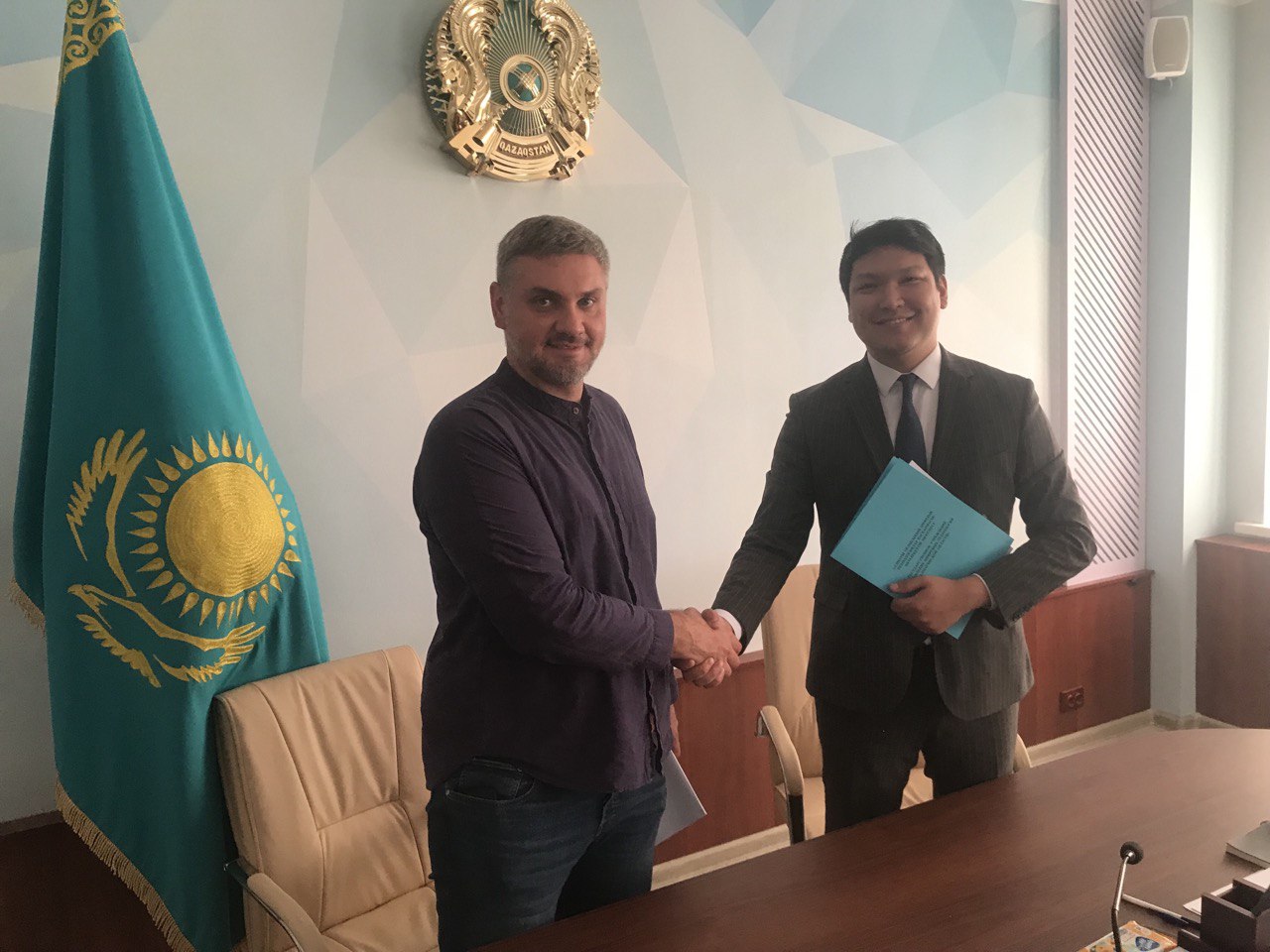 A memorandum of cooperation was signed between the Department of Digital Technologies of the region and "MEGANET" LLP