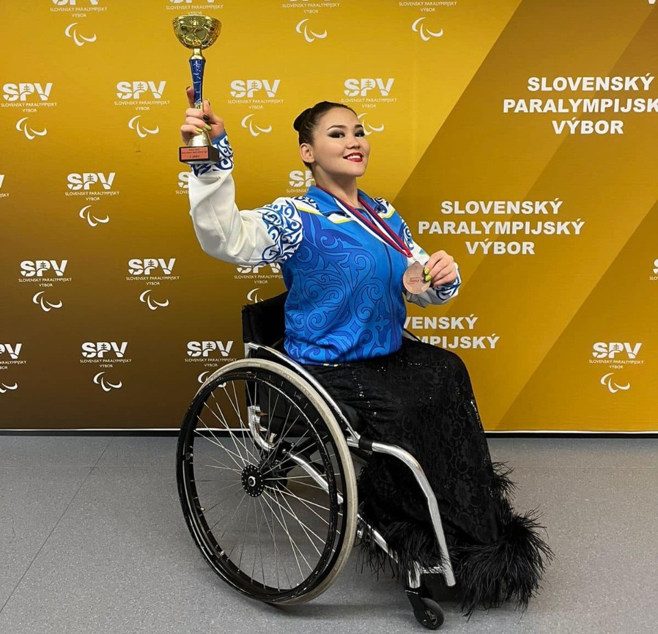 Карагандинка завоевала бронзовую медаль на Кубке мира по паратанцам