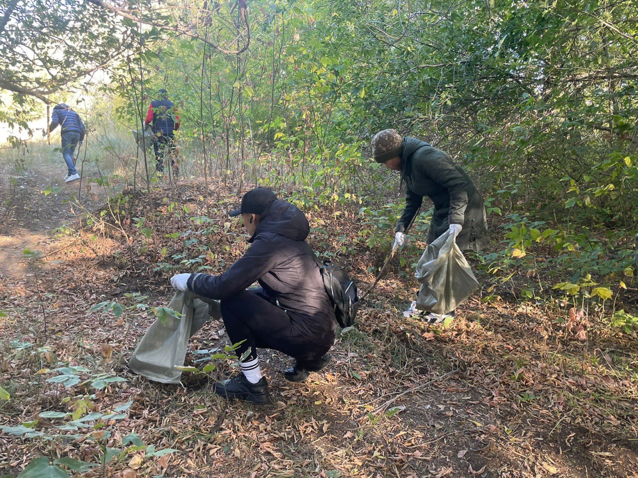 Всемирная инициатива World clean up day в Казахстане