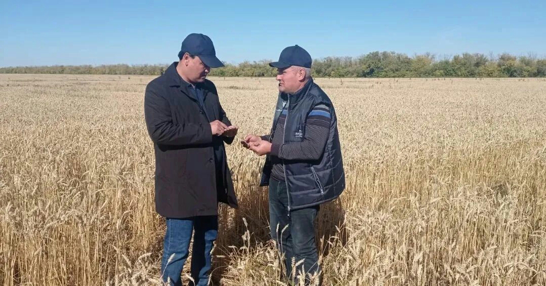 Министр сельского хозяйства Республики Казахстан Карашукеев Е. Ш. с рабочим визитом посетил район Тереңкөл