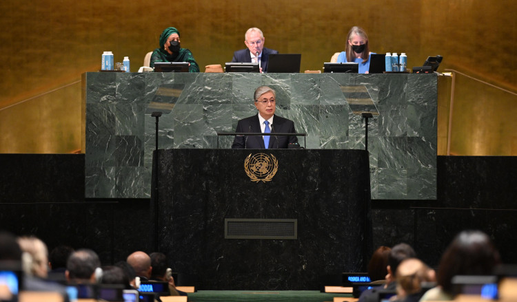 President of Kazakhstan K.Tokayev spoke at the GD of the 77th session of the UN GA in New York