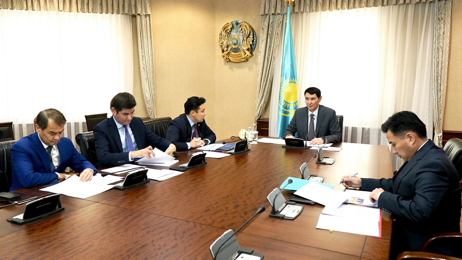 Е. Жамаубаев провел совещание по преобразованию Счетного комитета в Высшую аудиторскую палату