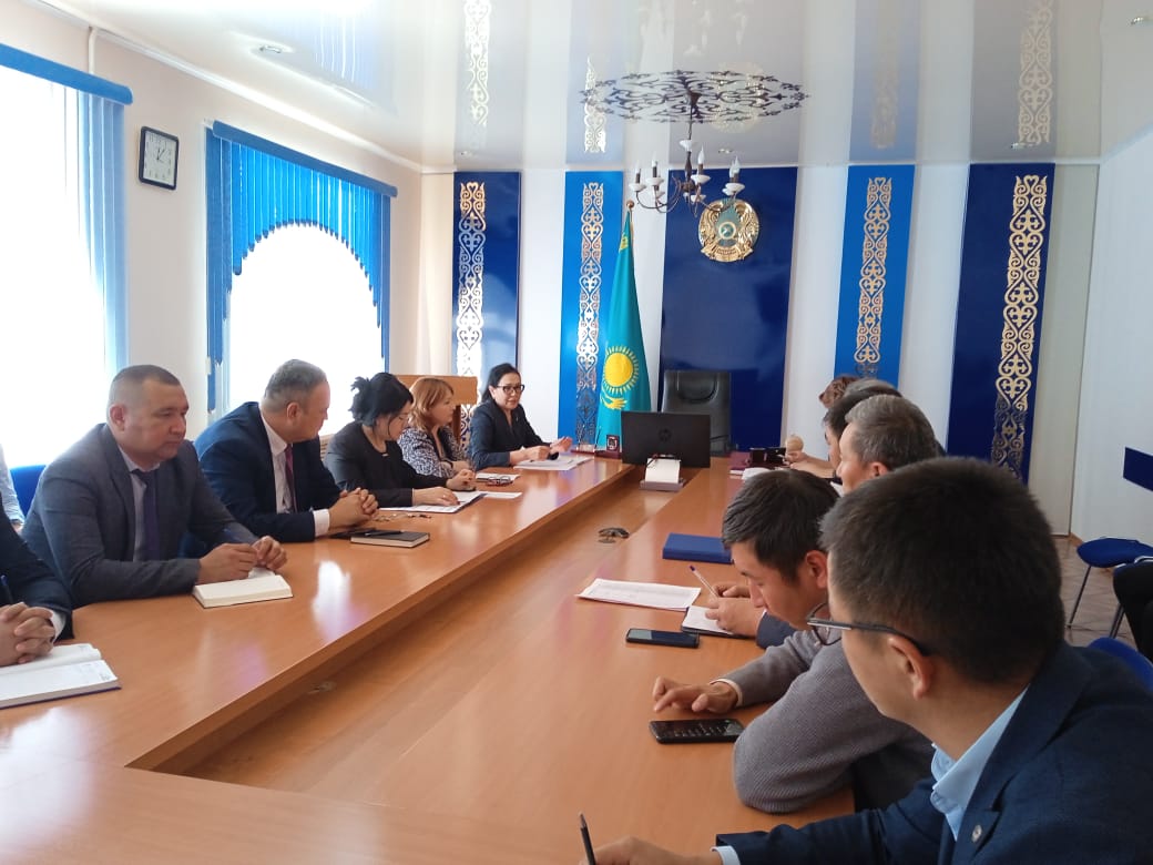 A meeting was held in order to implement the tasks announced in the President's Address to the people of Kazakhstan and to provide social assistance