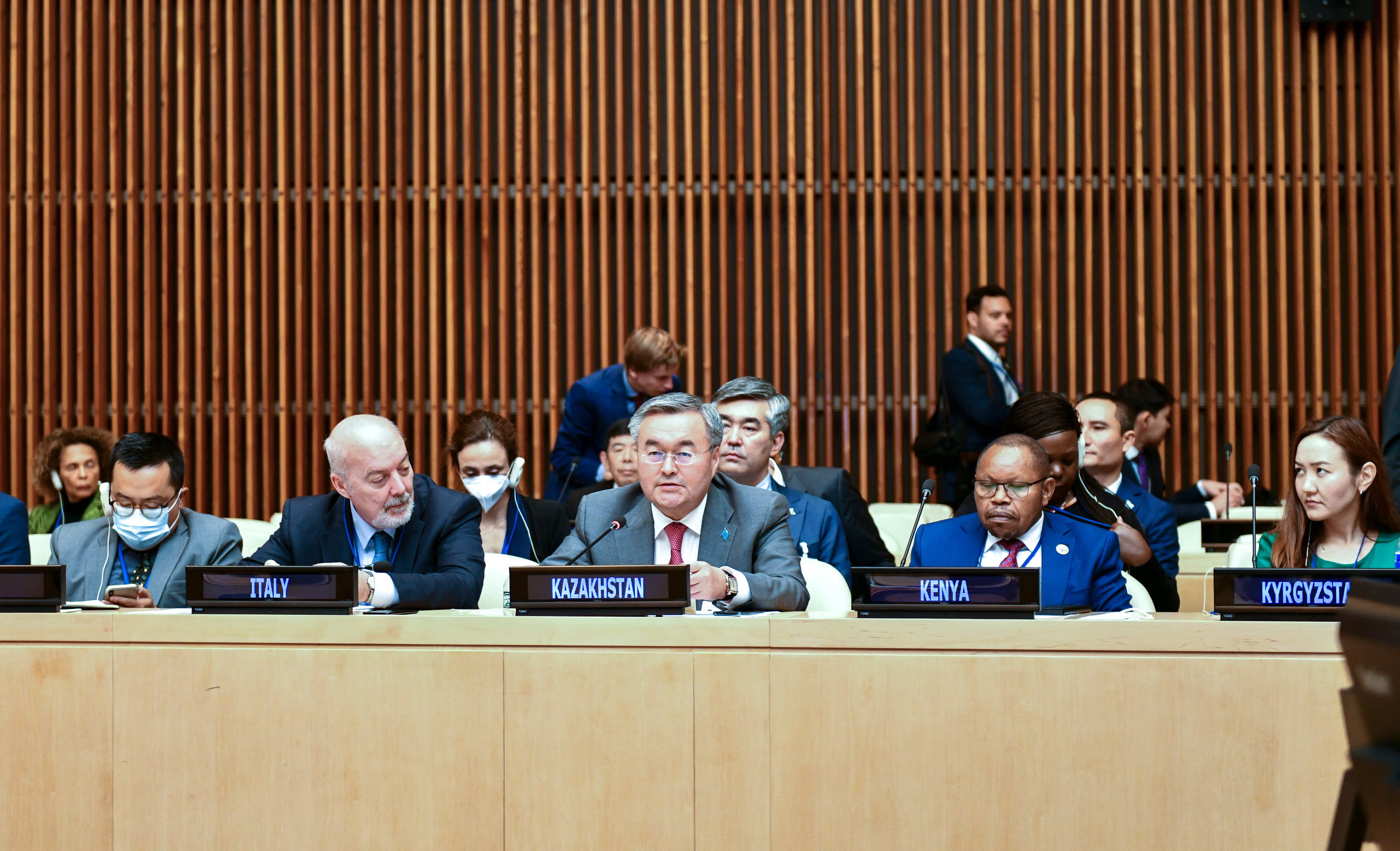Kazakhstan’s delegation continues its participation in the UN General Assembly