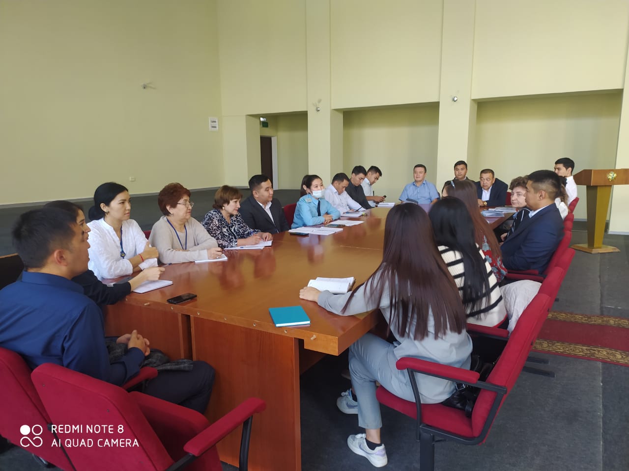 Мемлекеттік қызметшілер арасында "ҚР Әкімшілік рәсімдік-процестік кодексінің талаптарын сақтау" тақырыбында дәріс өткізілді.