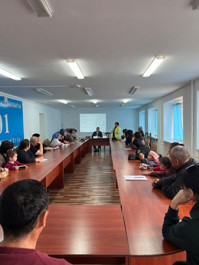 26 сентября 2022 года в ГУ «Отделом сельского хозяйства акимата города Экибастуз» было проведено собрание в г