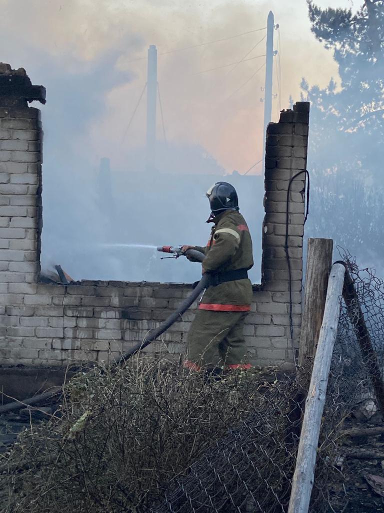 Оперативная информация по природному пожару произошедшему   в Костанайской области 08.00 часов 4 сентября