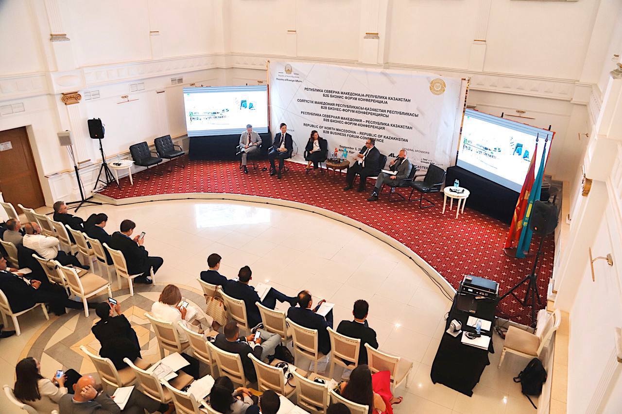 Казахстан и Северная Македония готовы усилить экономическое сотрудничество