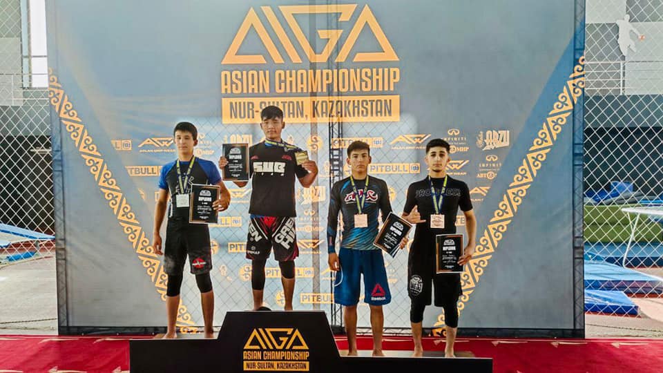На прошедшем чемпионате Азии по грэпплингу версии AIGA