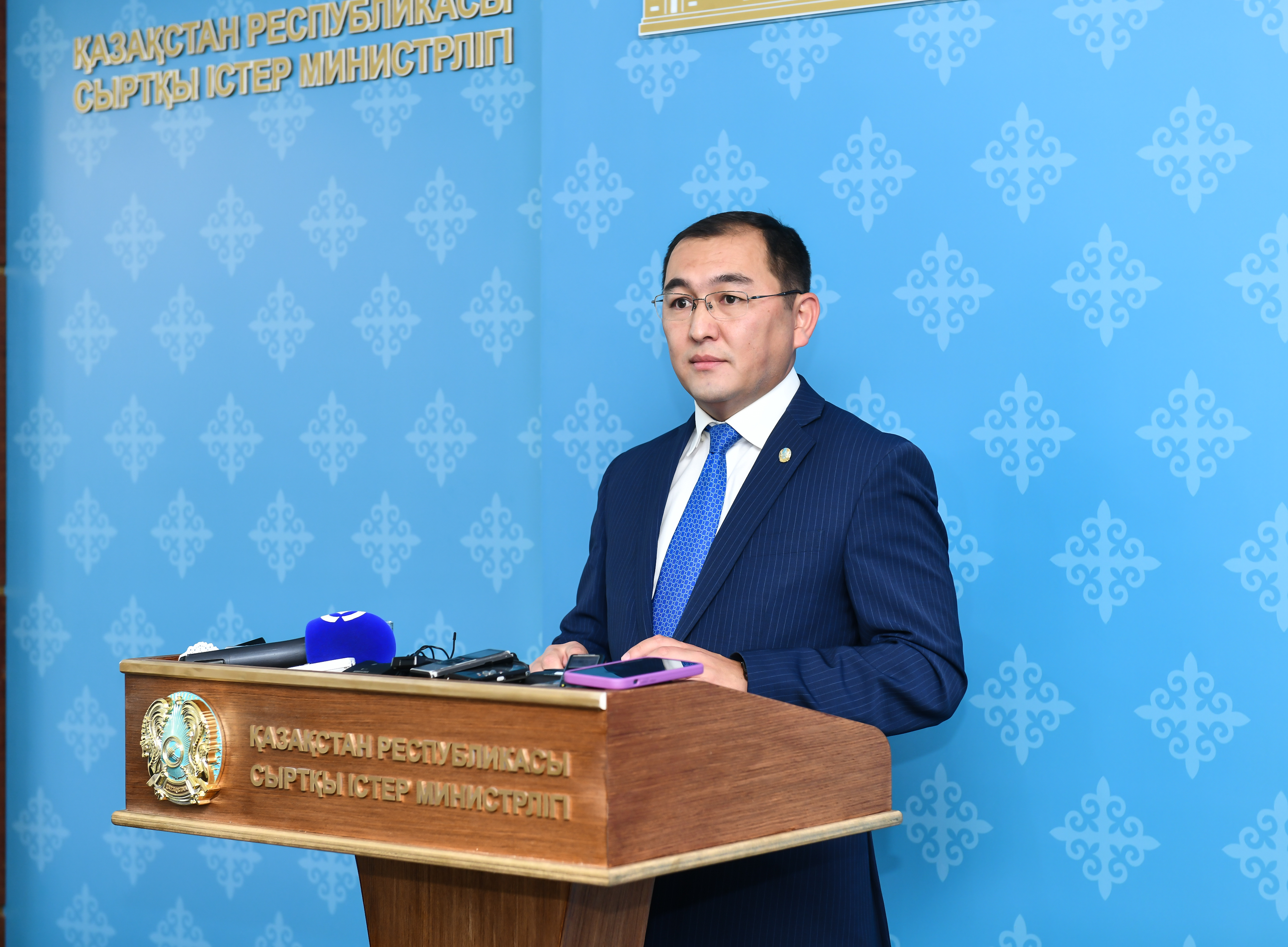 Брифинг официального представителя МИД Казахстана