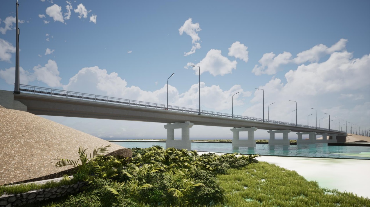 Строительство мостового перехода через реку Сырдарья на участке Карлан автомобильной дороги "Казалы-Кожабакы-Бозколь-Каукей" на 16 км в Казалинском районе