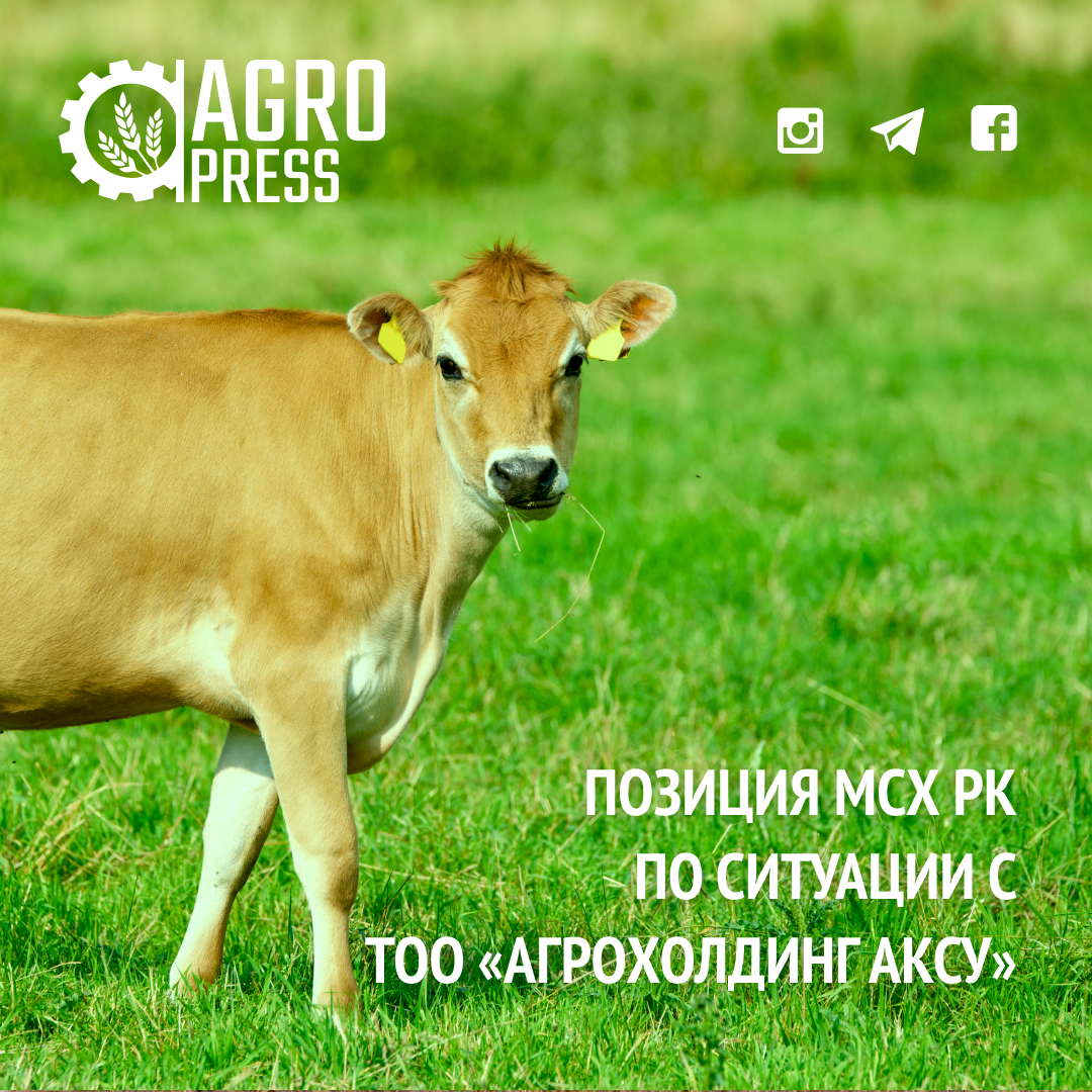 Позиция МСХ РК по ситуации с ТОО «Агрохолдинг Аксу»