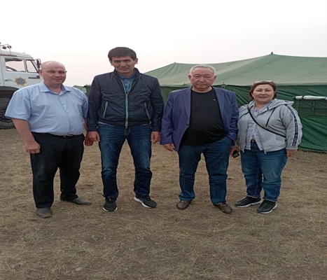 On September 4, 2022, we paid a working visit to the site of a natural disaster in the Auliekolsky district.