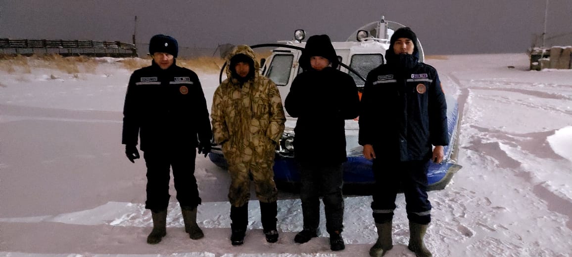 Спасательные операции в новогоднюю ночь в Карагандинской области