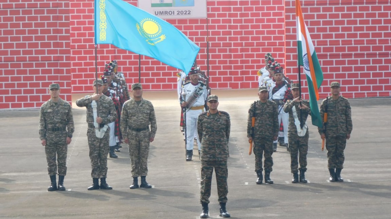 Казахстанские военнослужащие приняли участие в совместном учении в Индии
