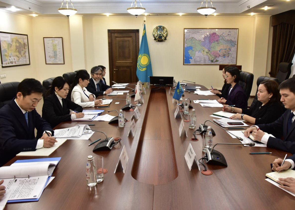 Kazakhstan and Japan discussed issues mutual cooperation in the field of ecology