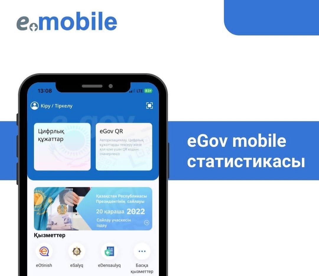 eGov mobile статистикасы