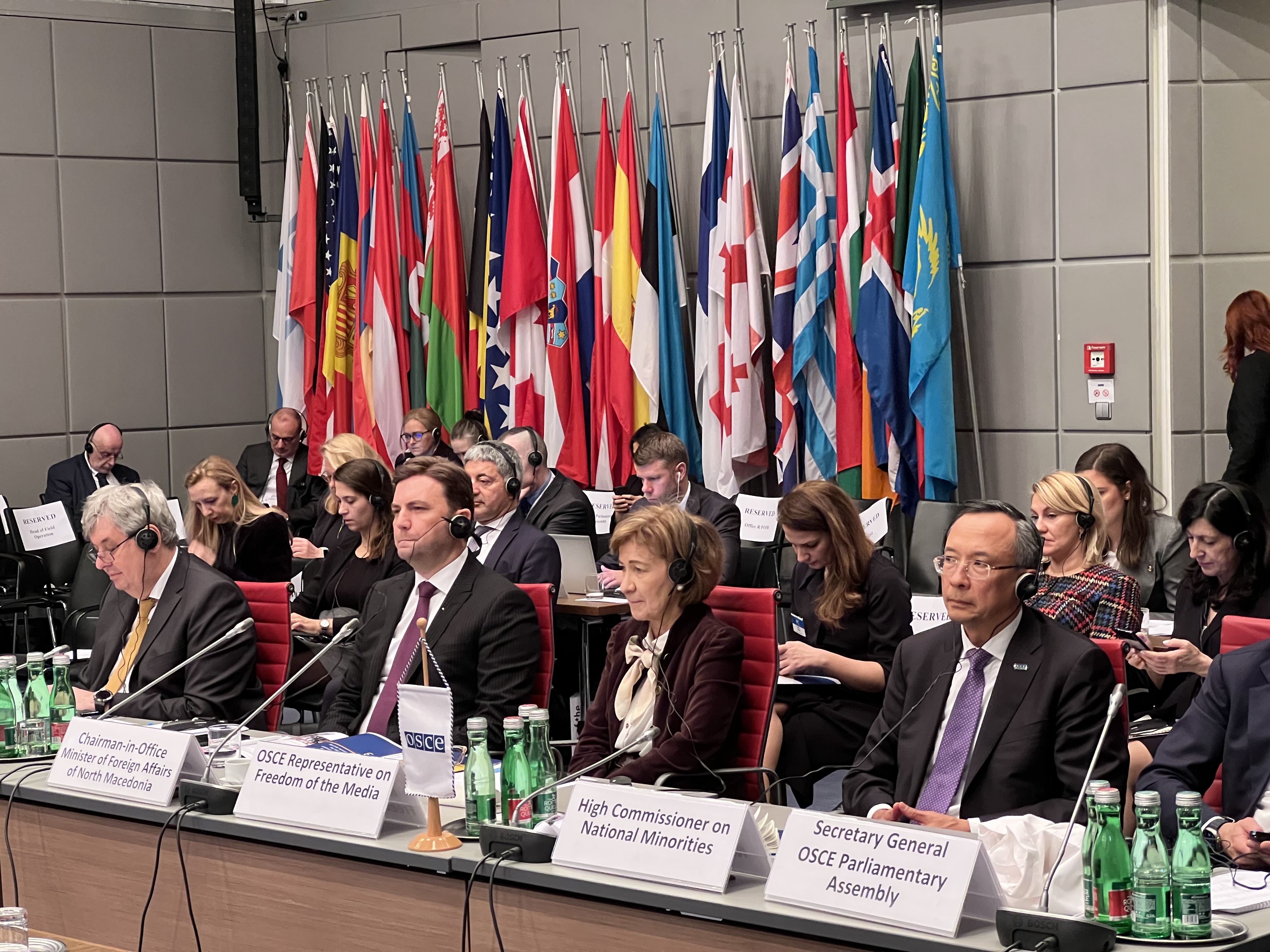 The priorities of the North Macedonian OSCE Chairpersonship  were presented in Vienna