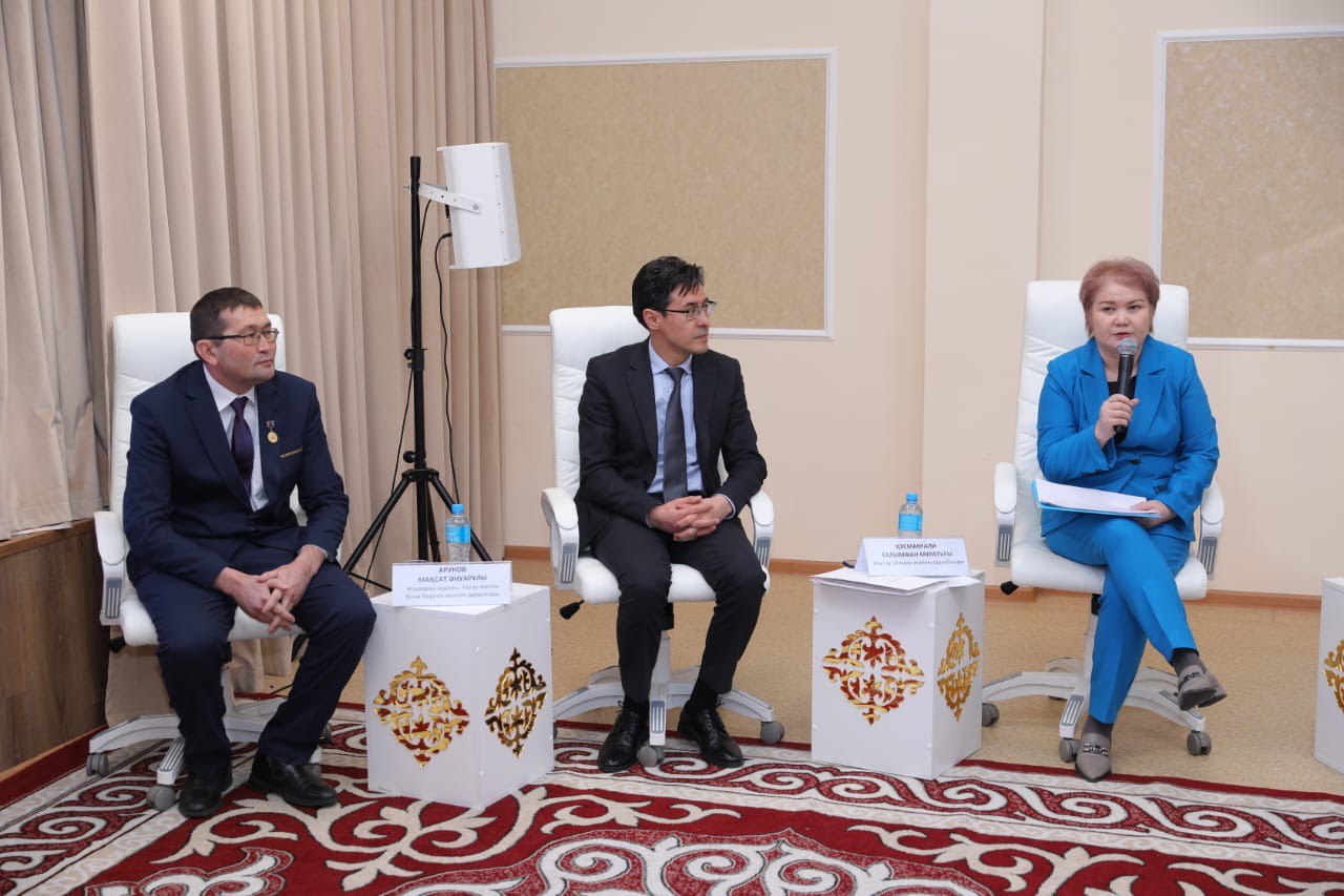 Первое заседание коллегии Управления образования состоялось в области Ұлытау