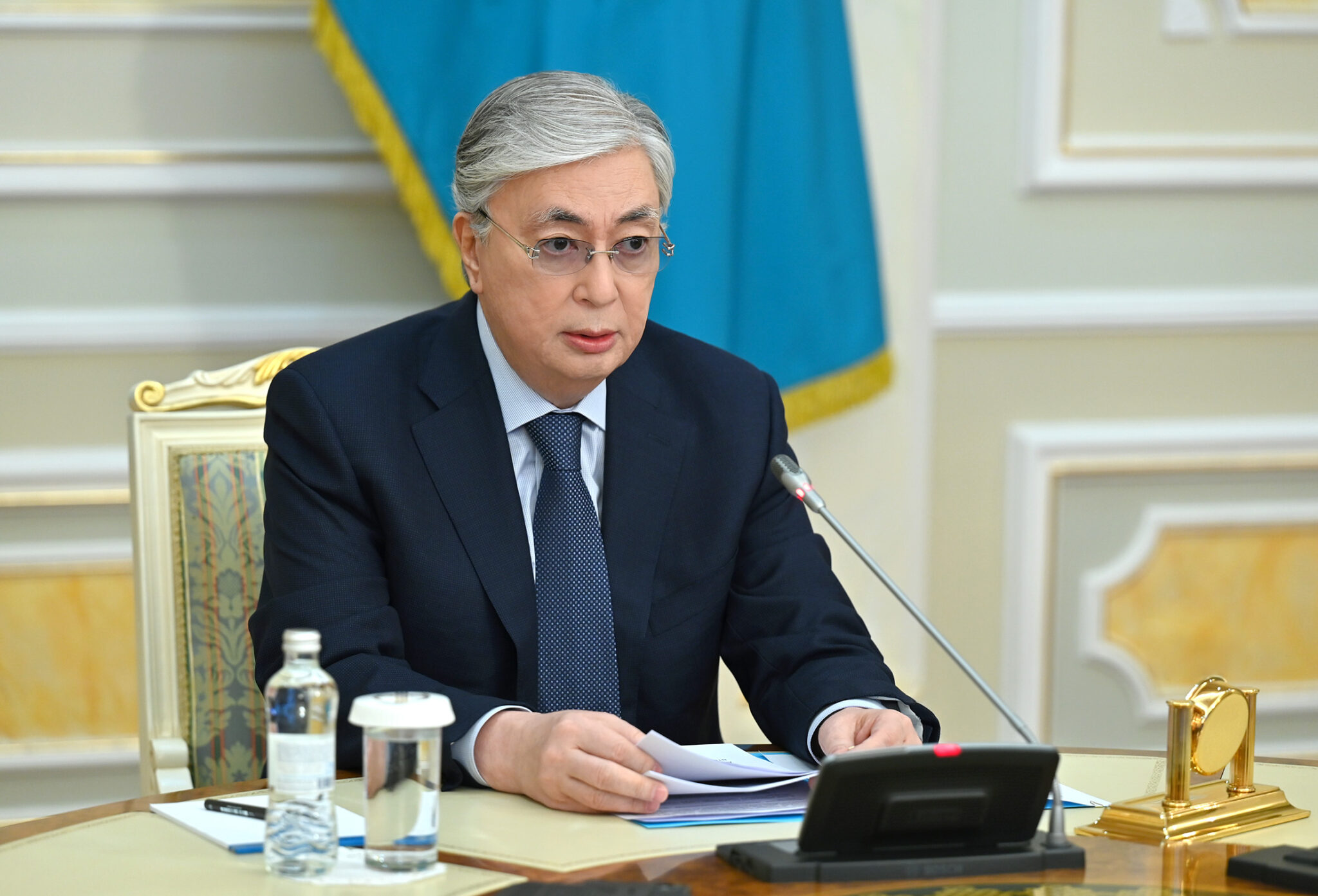 President Tokayev skriver ut nyvalg til parlamentets underhus Mazhilis 19. mars 2023