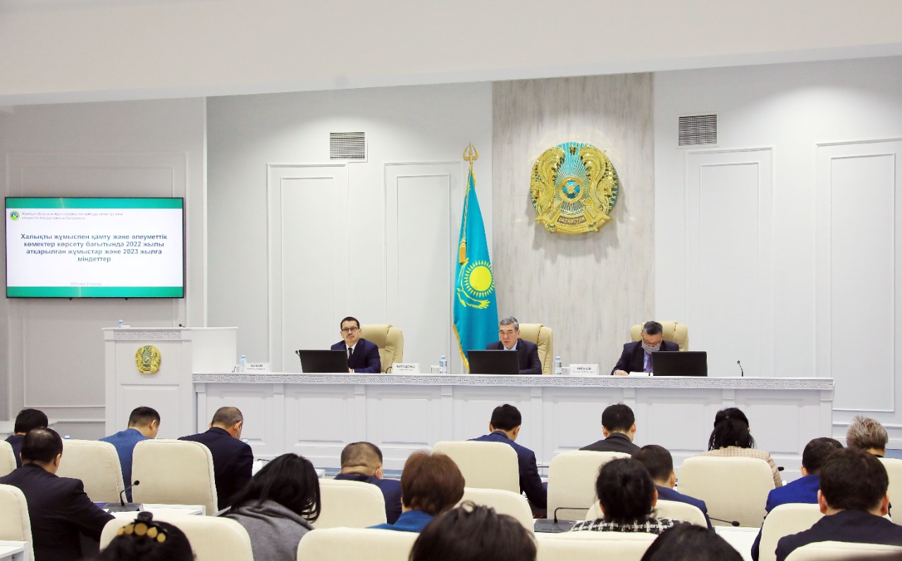 Жамбыл облысында өткен жылы 35590 адам тұрақты жұмысқа орналасқан