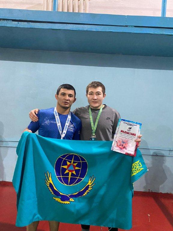 ШҚО өрт сөндірушілері панкратионнан өткен облыстық жарыста жеңімпаз болды