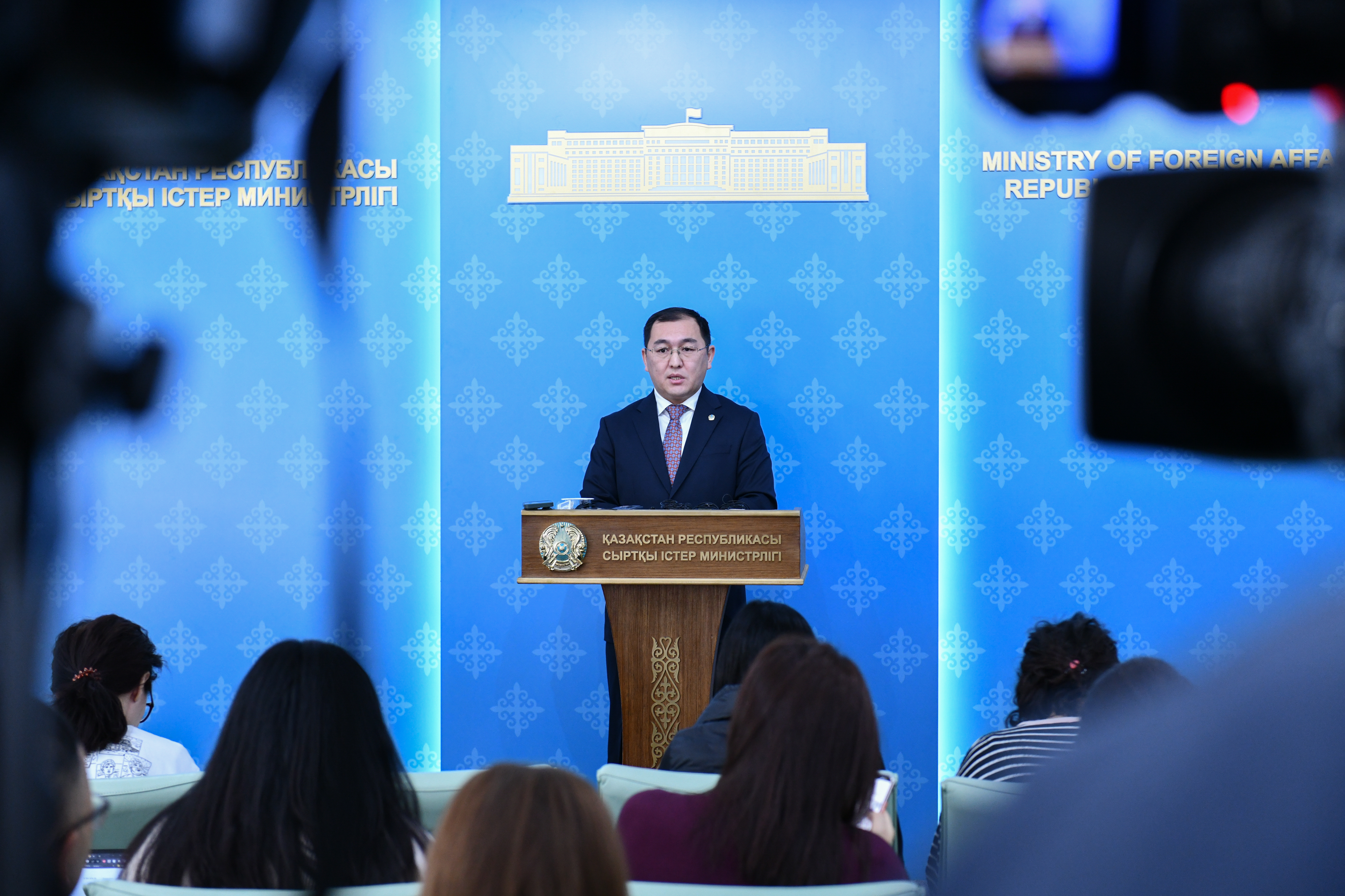 Брифинг официального представителя МИД Казахстана А.С. Смадиярова, Астана, 23 января 2023 года