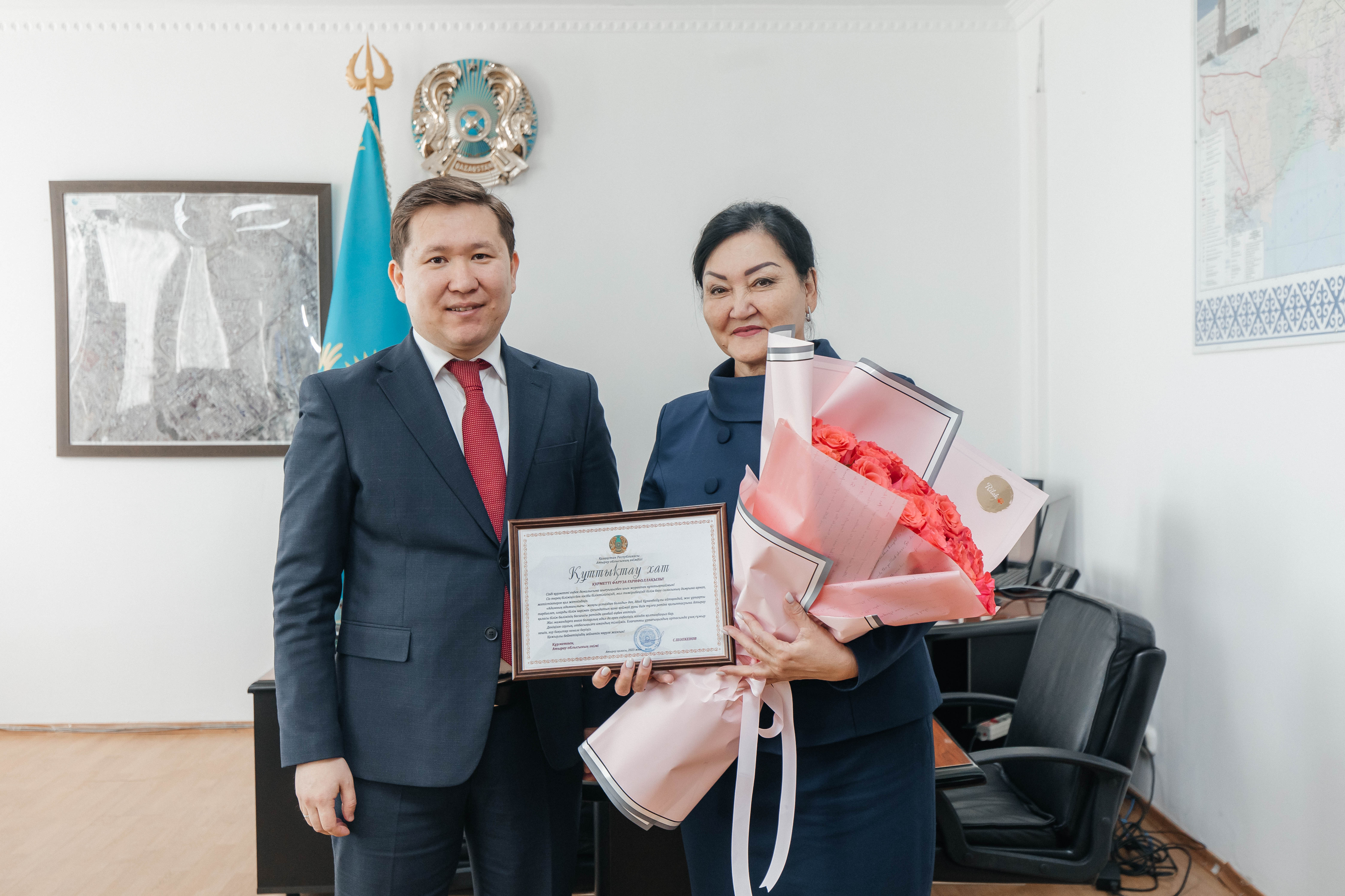 Руководство региона поблагодарило Фарузу Шангерееву за многолетний труд в сфере образования