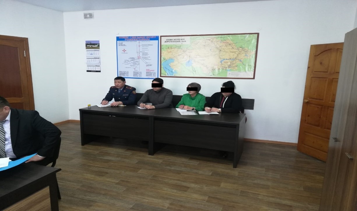 25 января текущего года сотрудниками Линейного отдела полиции на станции Оскемен-1 с привлечением сотрудников АТЦ ДКНБ