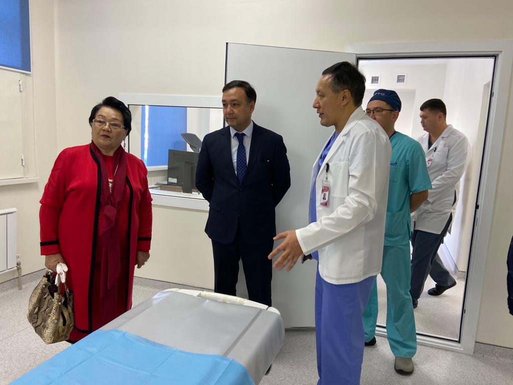 Алматыда ең ірі аурухананың қабылдау бөлімінің жаңа ғимараты ашылды