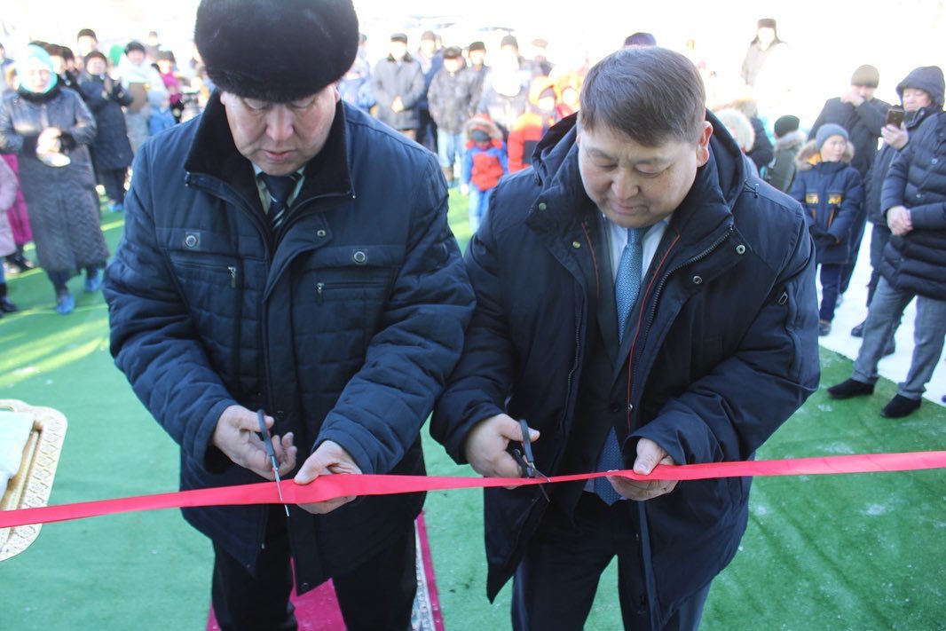 A SPORTS COMPLEX HAS BEEN OPENED IN THE VILLAGE OF WORKER!