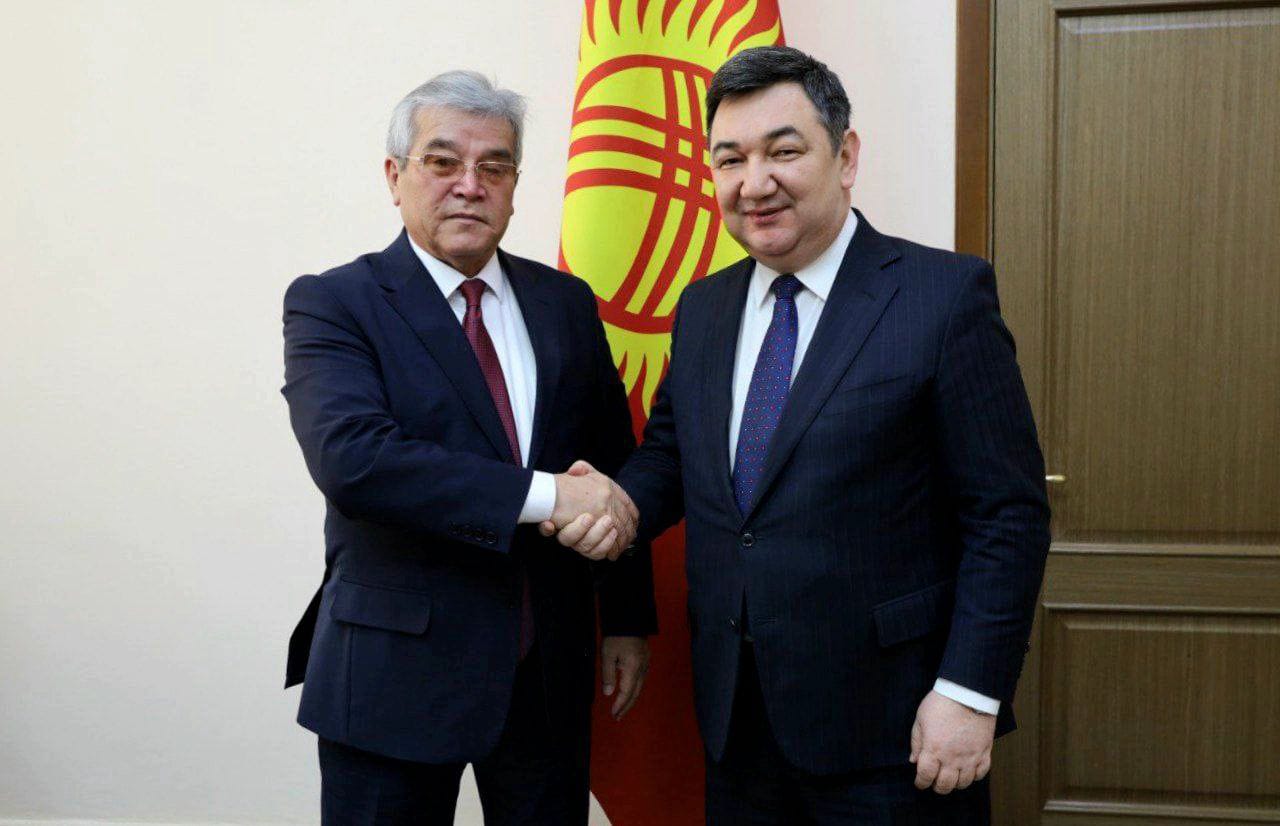 Встреча с государственным секретарем Кыргызской Республики Суйунбеком Касмамбетовым
