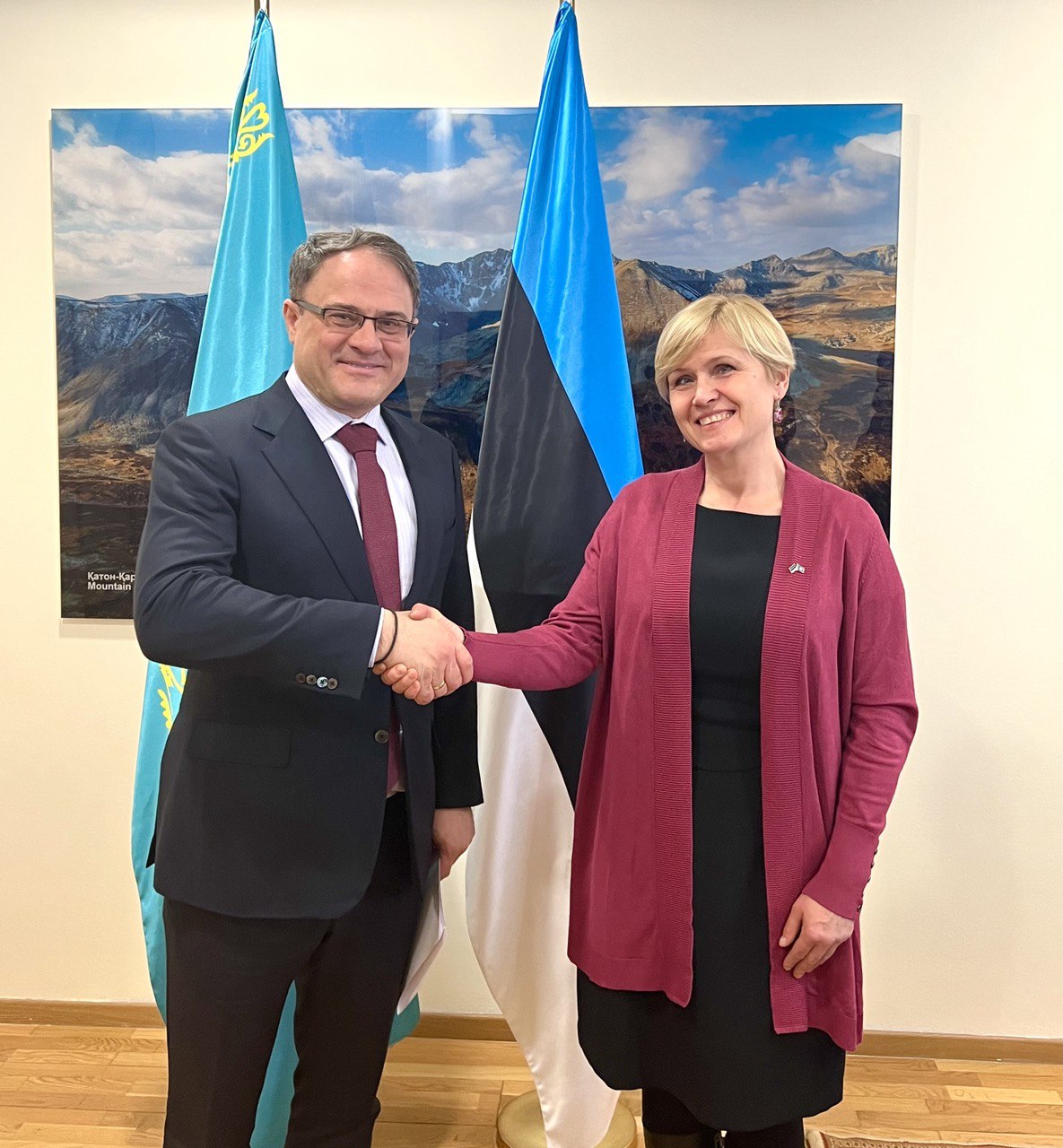 Казахстан и Эстония нацелены на расширение двустороннего сотрудничества
