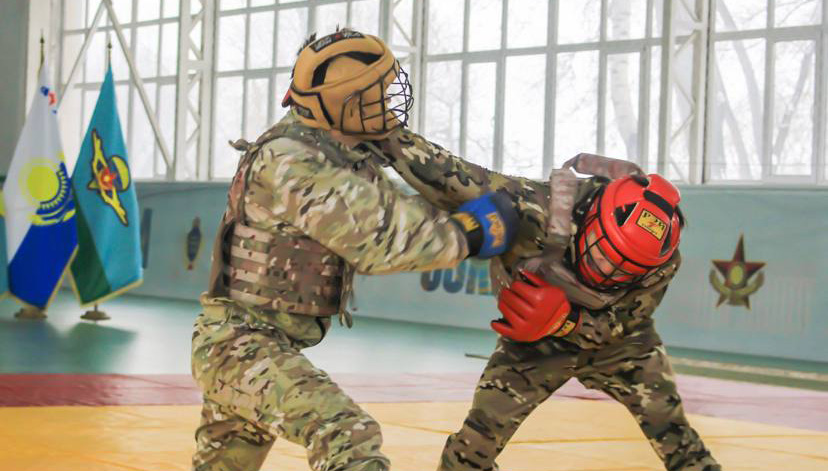В Алматы прошел первый чемпионат спецназовцев по армейскому рукопашному бою