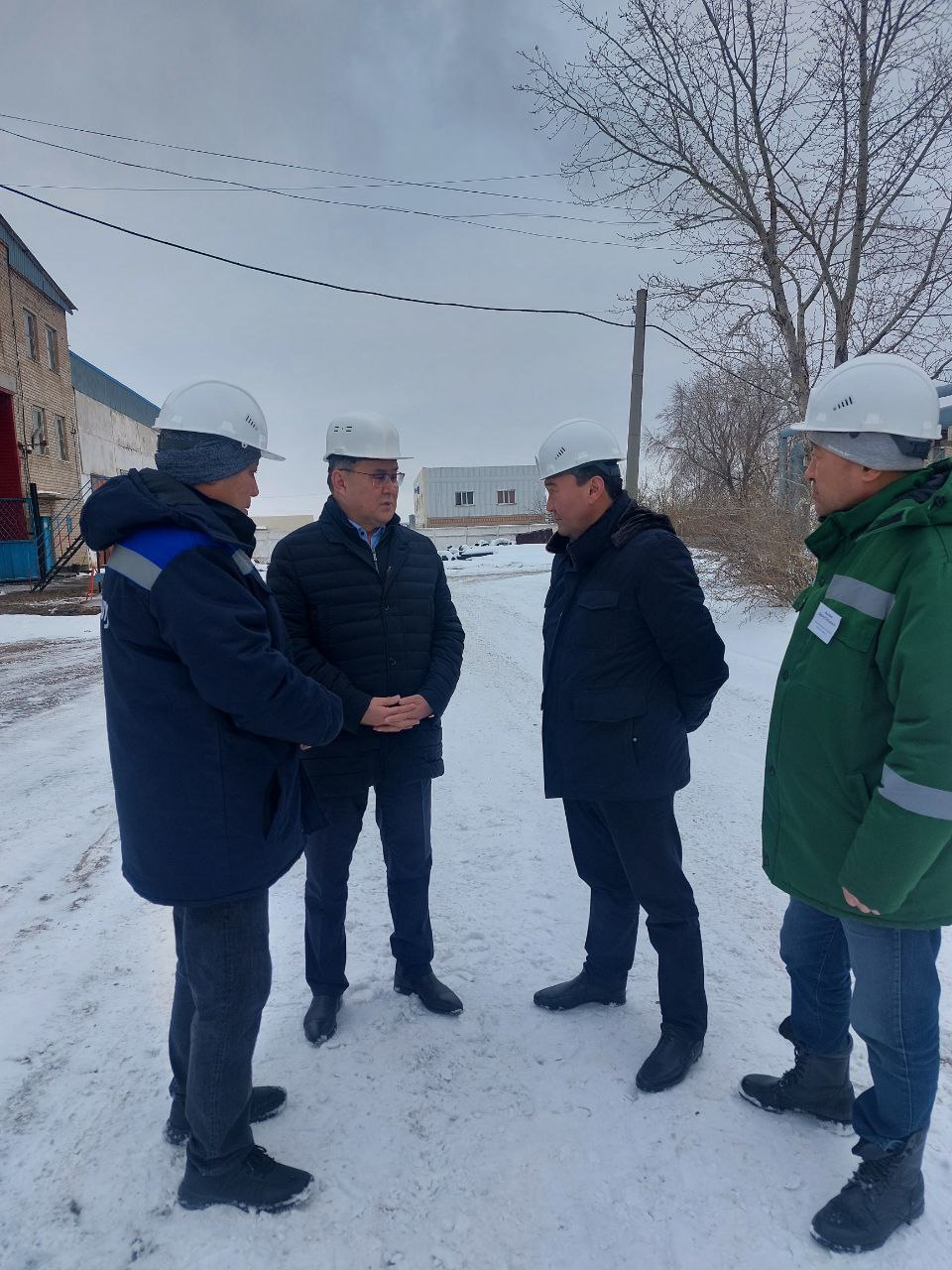 С рабочим визитом коммунальное предприятие «Көкшетау жылу» посетил депутат Сената Парламента Республики Казахстан Н. Бекенов