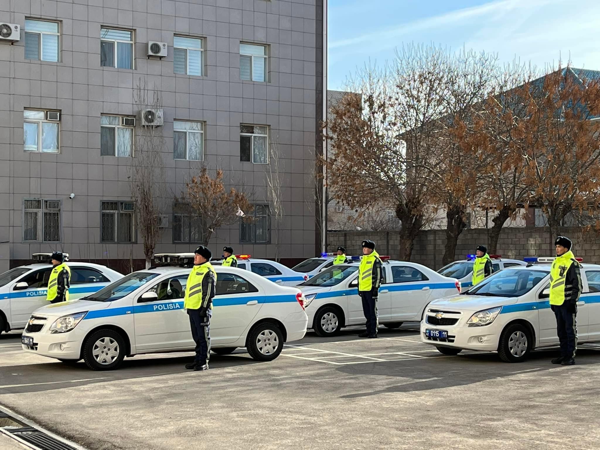Ішкі істер Министрінің тапсырмасына сәйкес Қызылорда облысы Полиция департаментіне  10 "Ekin Patrol G2" автокешені және 21 жылжымалы аппараттық-бағдарламалық "Vuewo" бейнетіркеу кешендері алынды