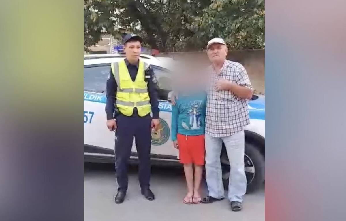 Шымкентте із-түссіз жоғалған 8 жасар бала табылды
