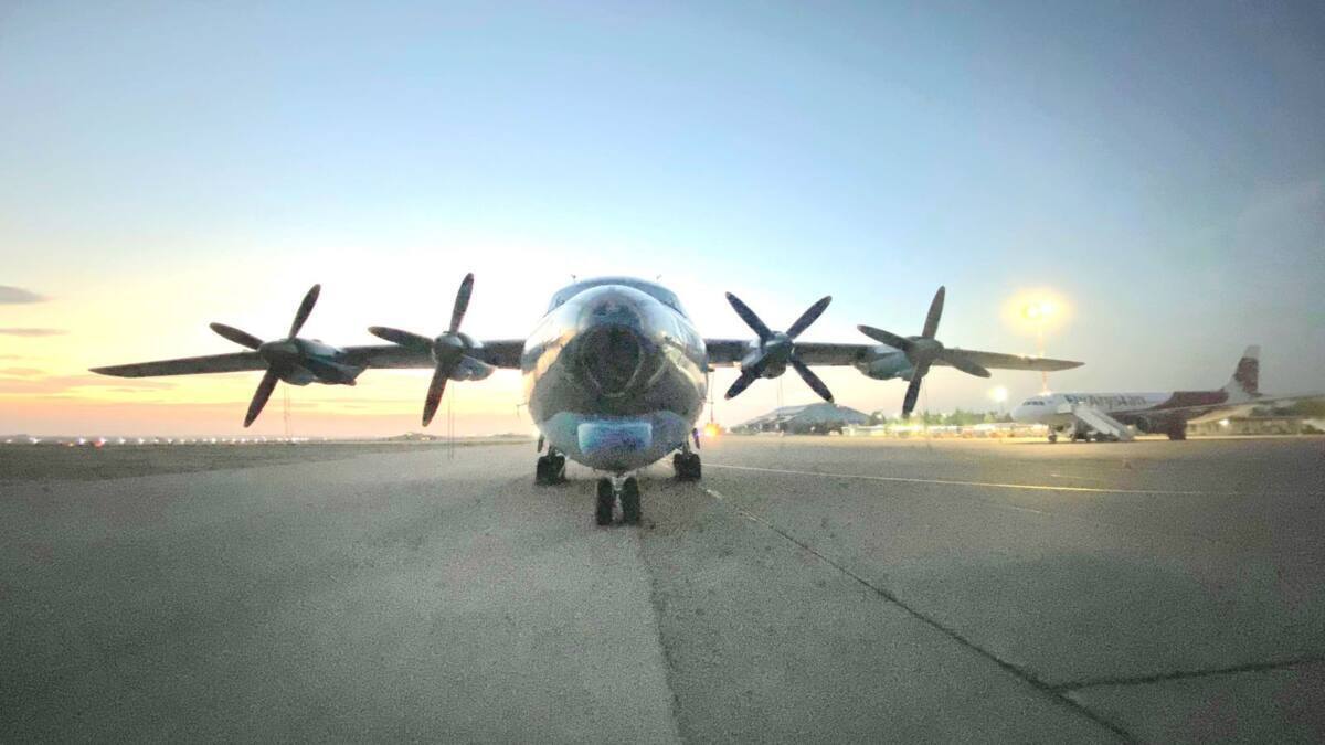 Авиация Национальной гвардии РК оказывает помощь Афганистану