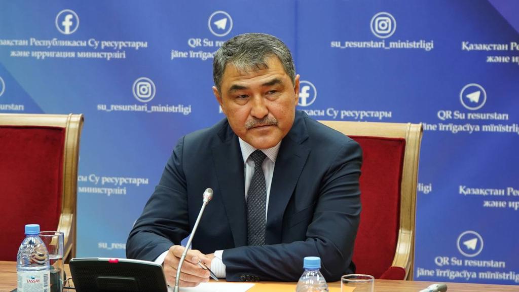 МИНИСТР ВОДНЫХ РЕСУРСОВ И ИРРИГАЦИИ РК НУРЖАН НУРЖИГИТОВ ПРОВЕЛ БРИФИНГ ДЛЯ ПРЕДСТАВИТЕЛЕЙ СМИ
