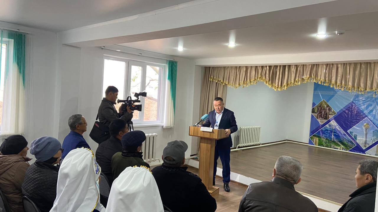 Ақбұлақ ауылында ангар типті спорт кешені ашылды