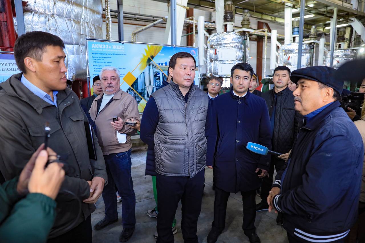 «АкМэз» тазартылған күнбағыс майын өндірмек