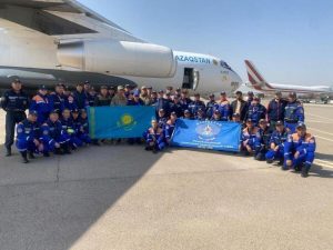 Ауғанстанға кеткен қазақстандық құтқарушылар елге оралды