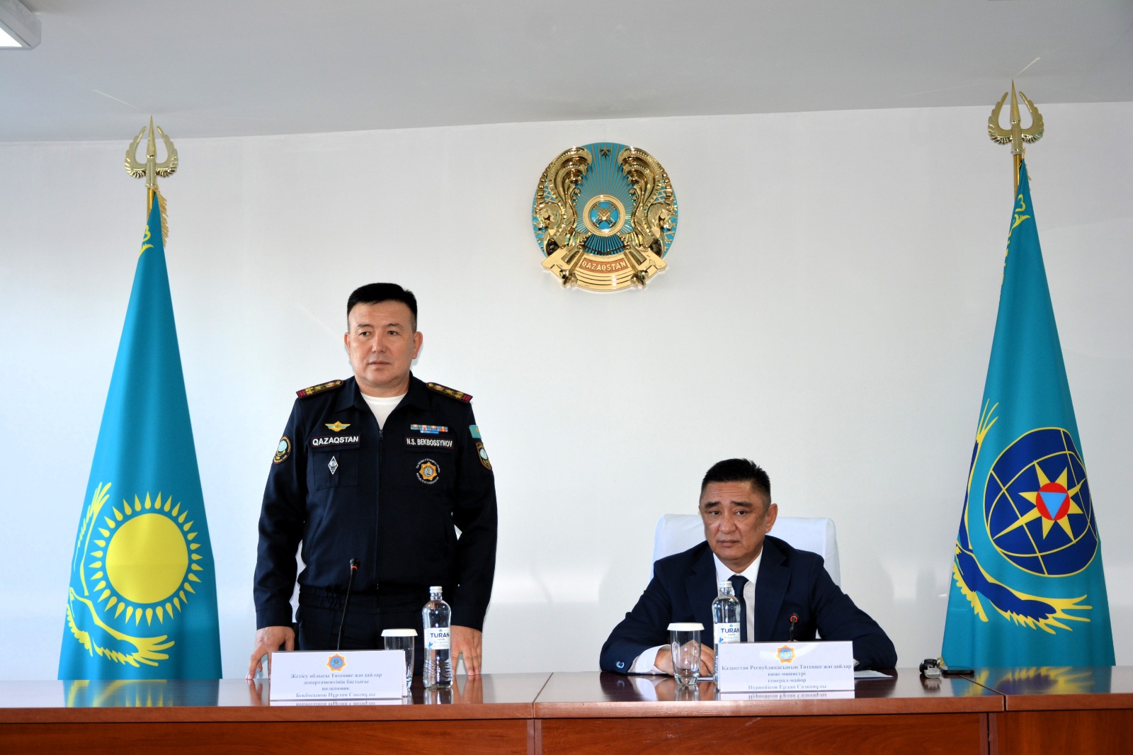 Жетісу облысы Төтенше жағдайлар департаментінің жаңа бастығы тағайындалды