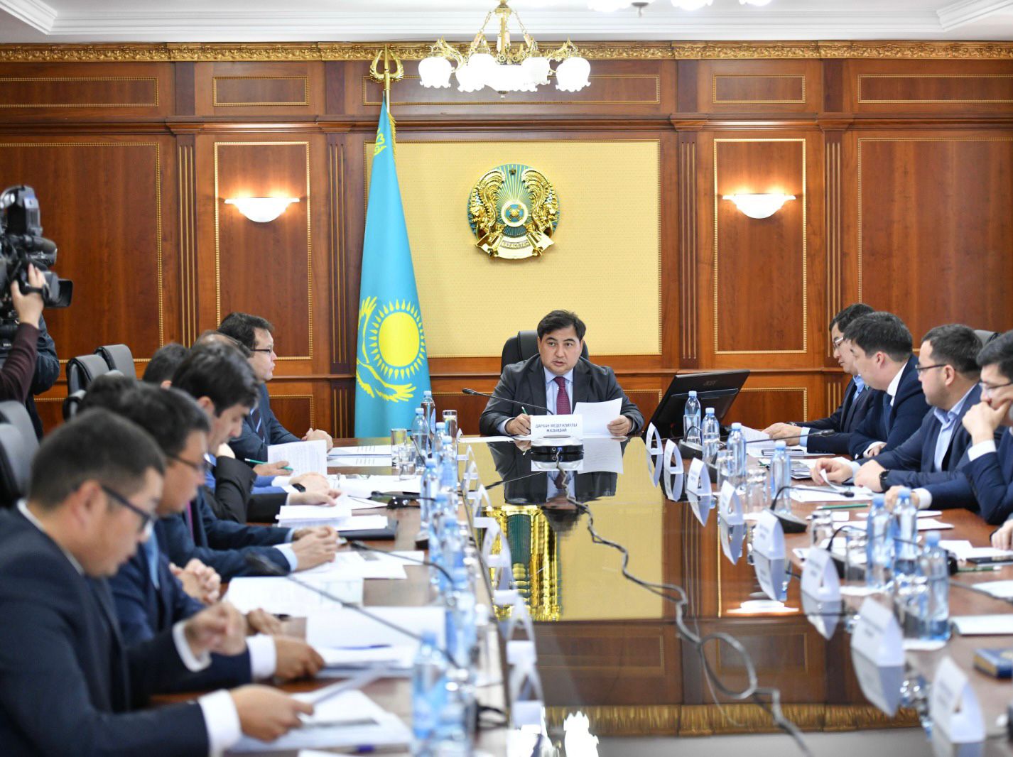 Агенттікте мемлекеттік аппаратты бюрократиядан арылту және мемлекеттік қызмет көрсету сапасын арттыру мәселелері талқыланды