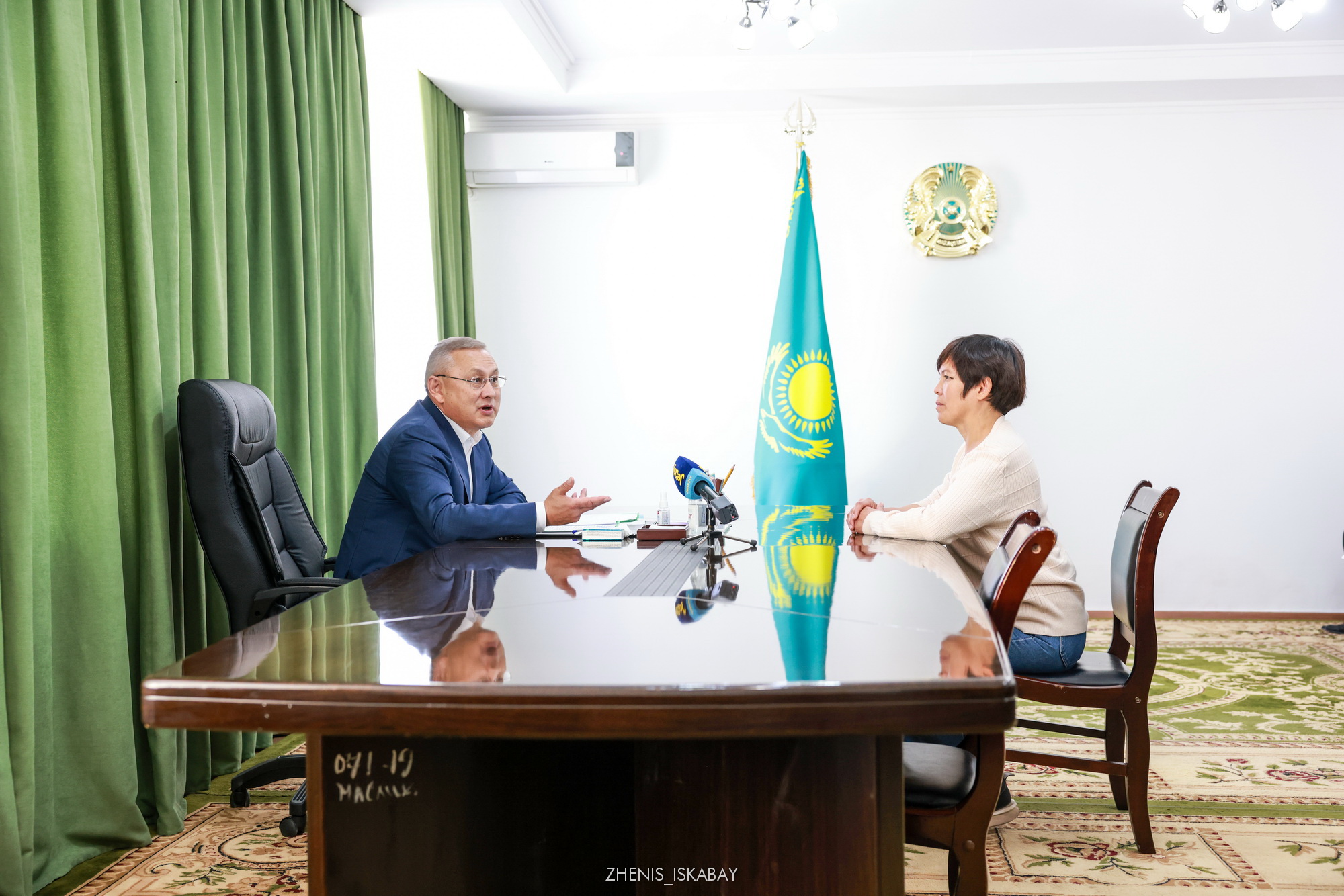 Бейбит Исабаев провел встречу с жителями Каратальского района