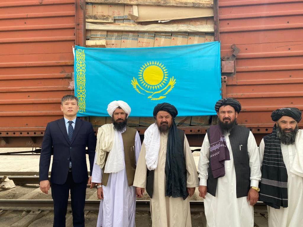 Казахстанская гуманитарная помощь прибыла в афганскую провинцию Балх