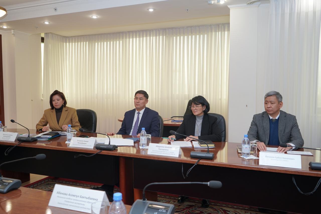 Әділет министрі Еуразиялық патенттік ведомствоның президентімен кездесті